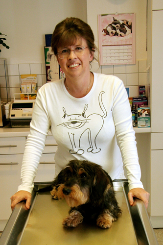 Fanni mit Dr. Ludwig Fanni mit Dr. Ludwig